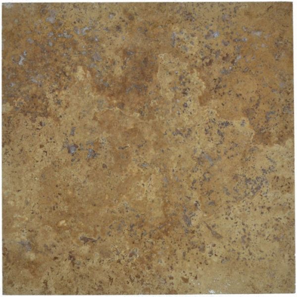 Kamień Naturalny Trawertyn Midas Brown 1,2x45,7x45,7 cementowany szlifowany 4szt./0,8354m2