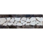 Mozaika Marmur Lupana Fryz FB-31 1x10x30,5, polerowany