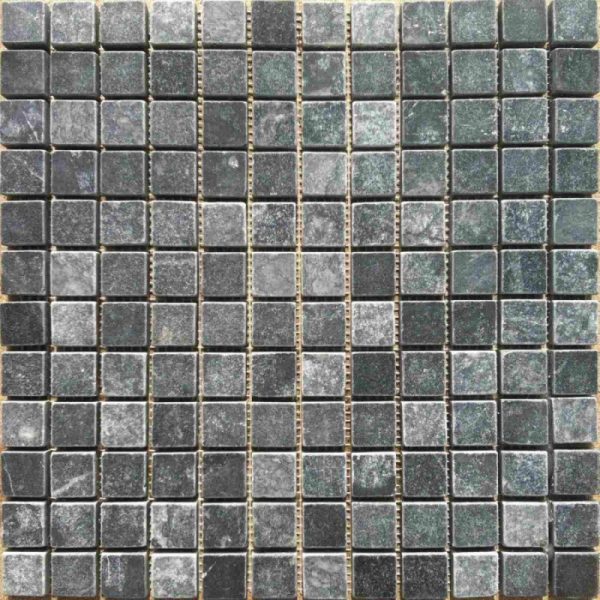Mozaika Marmur Blue Stone 2,3x2,3 cm FM-155 1x30,5x30,5, antykowany
