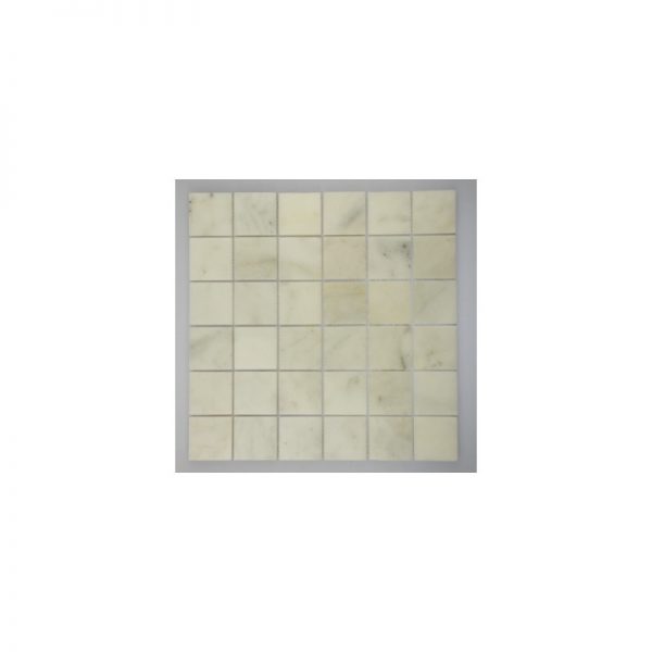 Mozaika Marmur Lotus Biały 4,8x4,8 cm FM-210 1x30,5x30,5, polerowany