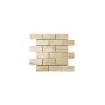Mozaika Trawertyn Classic 4,8x10 cm FM-138 1x30,5x30,5, żywicowany/polerowany