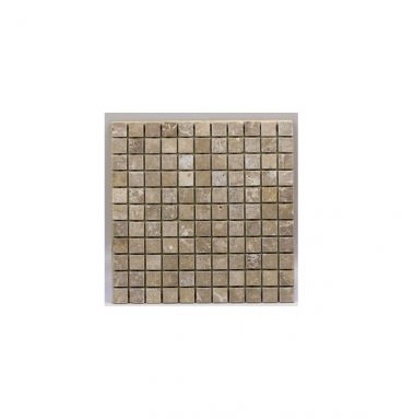 Mozaika Trawertyn Midas Brown 2,3x2,3 cm FM-149 1x30,5x30,5, antykowany