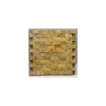 Mozaika Trawertyn Golden Sienna 2,3x4,8 cm FM-181 2x29x30, łupany