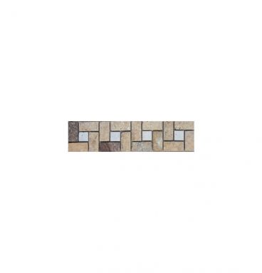Mozaika Trawertyn Golden Sienna Target FB-12 1x7,5x30,5, antykowany