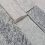 Kamień naturalny Quartz  White&Grey  10 x 35 cm  0,39 m2 HC