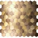 Mozaika Hexa Gold Iryda  Samoprzylepna 29.2 x 28.8  HM