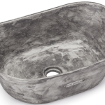 Umywalka 50 cm LIBRA BASIC  FUZZY szary