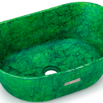 Umywalka 50 cm LIBRA BASIC  HURRICANE zielony