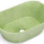 Umywalka 50 cm LIBRA BASIC  SPLASH zielony