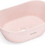 Umywalka 50 cm LIBRA BASIC  bardzo jasny ceglasty