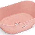Umywalka 50 cm LIBRA BASIC  jasny ceglasty