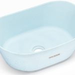 Umywalka 50 cm LIBRA BASIC - średni kobaltowy