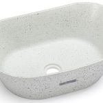 Umywalka 50 cm LIBRA HARDCORE  naturalny matowy