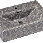 Umywalka 60 cm PYXIS BASIC  STONE szary