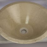 Umywalka marmurowa Lotus Beige  Conic