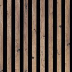 Lamele ścienne na filcu Dąb Królewski