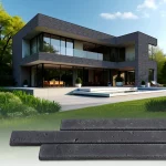 Płytki ceglane na elewację – Slim Long Concrete – 52 cm