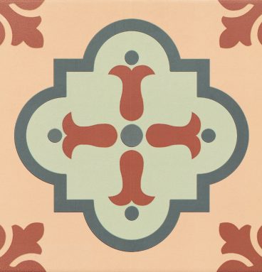 Gres HANOI SALMON 32,9×32,9 patchwork