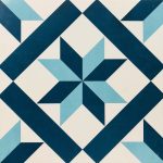 Gres HANOI STAR BLUE 32,9×32,9  patchwork