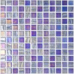 Mozaika szklana FUSION DARK BLUE 31,5×31,5