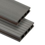 Deska tarasowa kompozytowa BERGDECK B150 Szczotkowana Antracyt 3m | Antracytowa