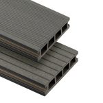Deska tarasowa kompozytowa BERGDECK B150 Szczotkowana Czarny 2,4m