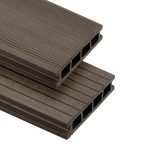 Deska tarasowa kompozytowa BERGDECK B150 Szczotkowana Orzech 2,4m