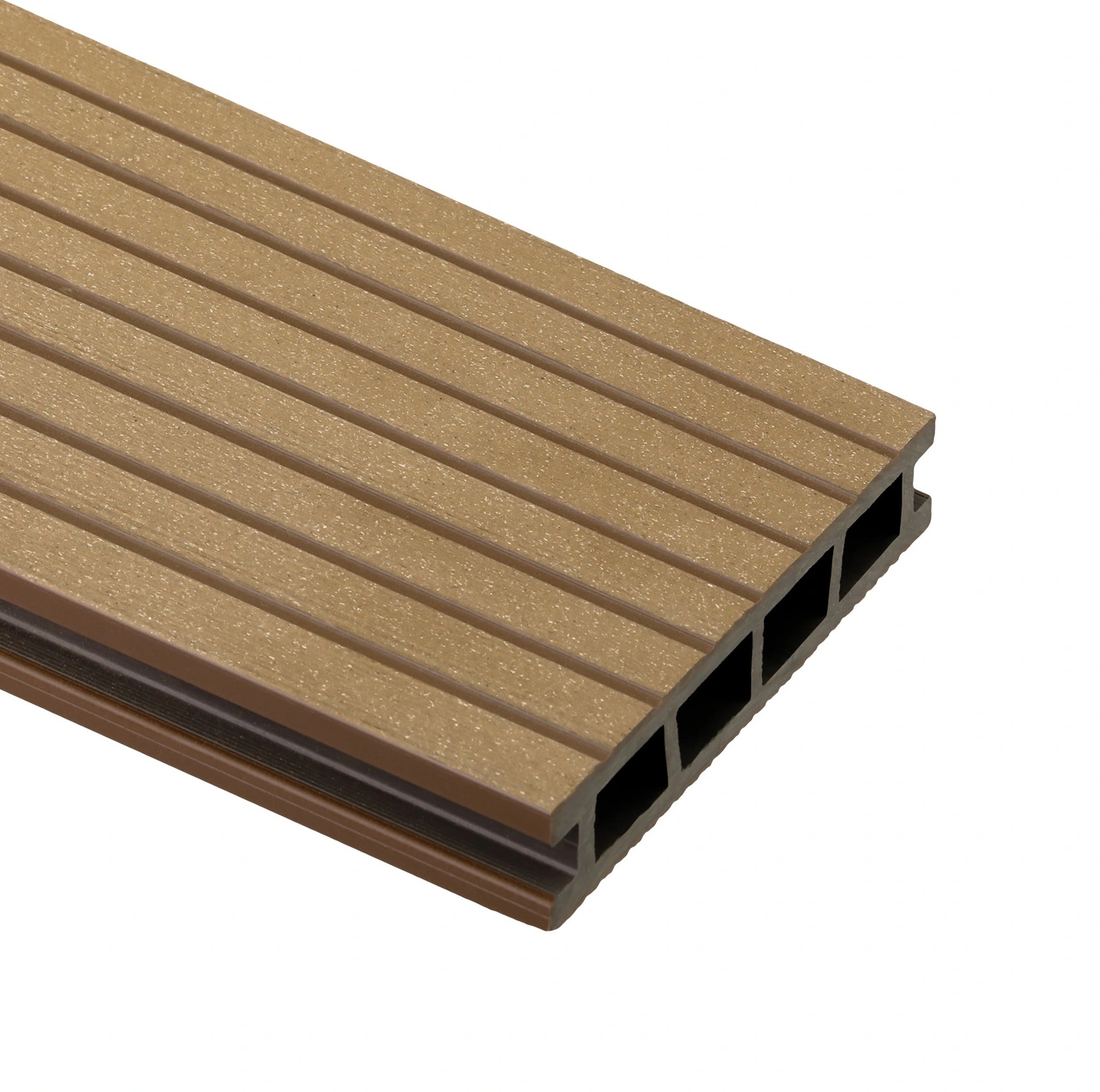 Deska tarasowa kompozytowa BERGDECK B150 Szczotkowana Wild Teak/Miodowy brąz 4m - obrazek 6