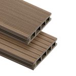 Deska tarasowa kompozytowa BERGDECK Kolory Świata Safari Azobe, Brąz 2,4m