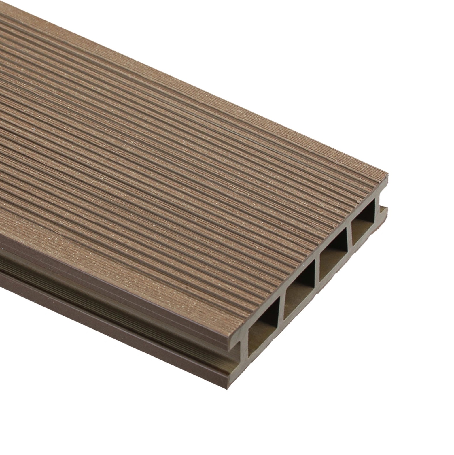 Deska tarasowa kompozytowa BERGDECK Kolory Świata Safari Azobe, Brąz 2,4m - obrazek 3