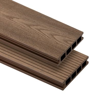 Deska tarasowa kompozytowa BERGDECK S140 Ciemny Teak/ciemny brąz 4m