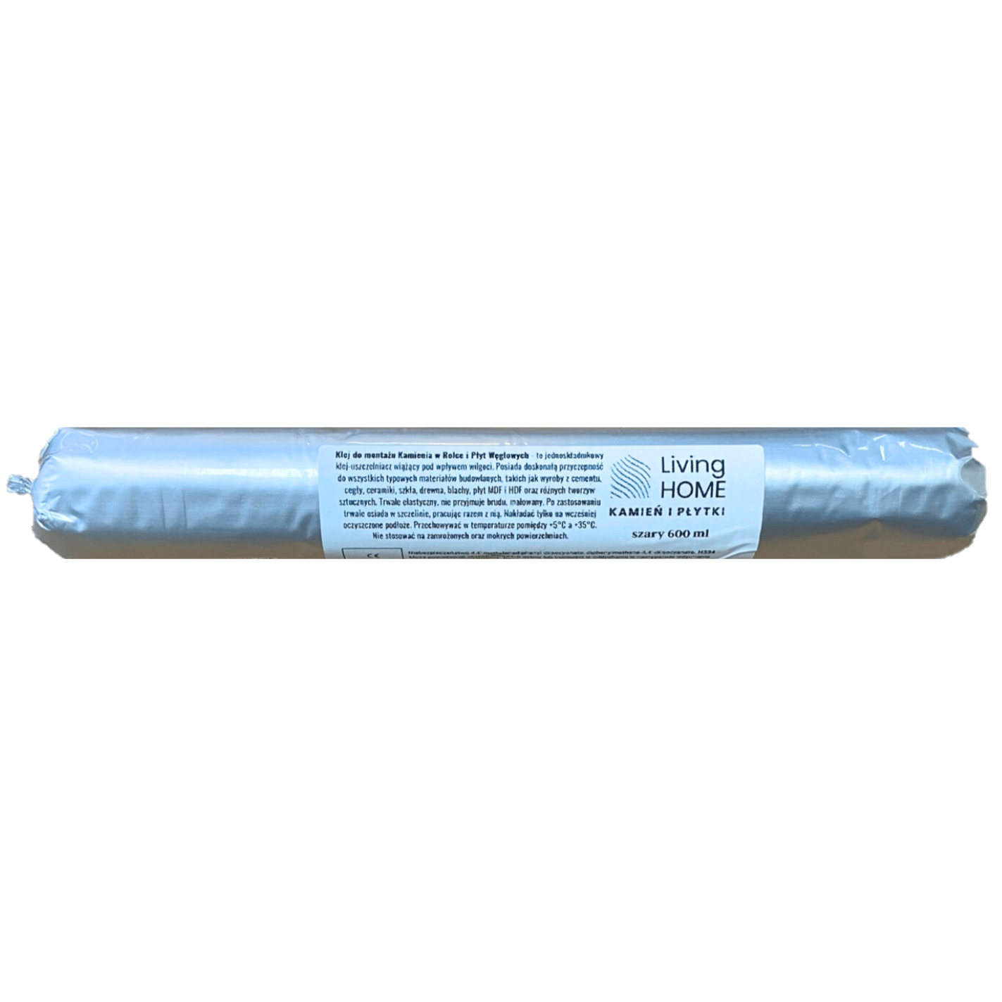 KLEJ DO KAMIENIA W ROLCE / PŁYT WĘGLOWYCH / FORNIRU KAMIENNEGO – SPECJALISTYCZNY DEDYKOWANY 600ML – CZARNY