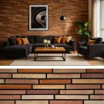 Płytki dekoracyjne z cegły - Loft Slim