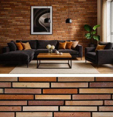 Płytki dekoracyjne z cegły - Loft Slim