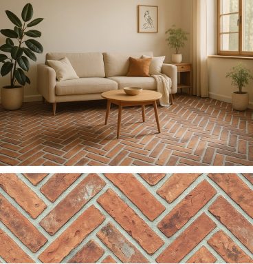 Płytki z cegły - Fat Brick - podłogi i ściany
