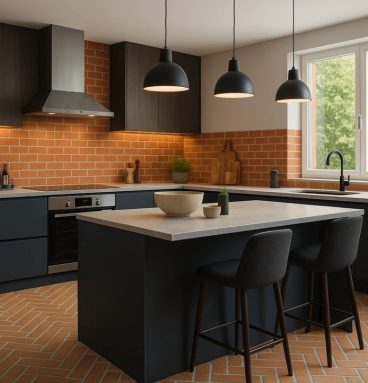 Płytki z cegły rozbiórkowej na podłogę – Terakota Loft