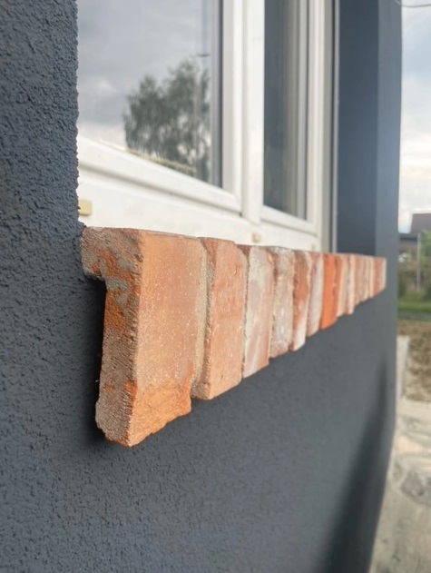 Stopnice z cegły rozbiórkowej na schody lub parapet - obrazek 7