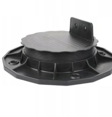 Wspornik regulowany pod legar ETL 18-32 mm Czarny