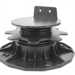 Wspornik regulowany pod legar ETL 35-70mm Czarny