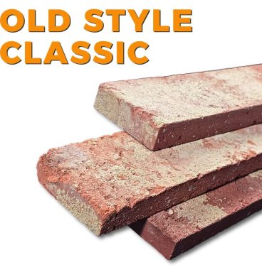 Cut Brick CLASSIC - płytki cięte z cegły rozbiórkowej na ścianę