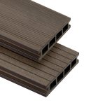 Deska balkonowa tarasowa WPC BERGDECK 1,2m Orzech | Ciemny brąz