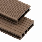 Deska tarasowa kompozytowa BERGDECK B150 nieszczotkowana Wild Teak 2,4m  Miodowy brąz