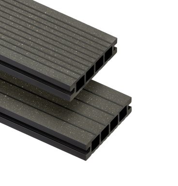 Deska tarasowa kompozytowa BERGDECK ECO MINI B110 Jednostronnie Szczotkowana Grafit 2m