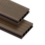 Deska tarasowa kompozytowa BERGDECK ECO MINI B110 Szczotkowana Orzech 2m | Palisander / kawowy