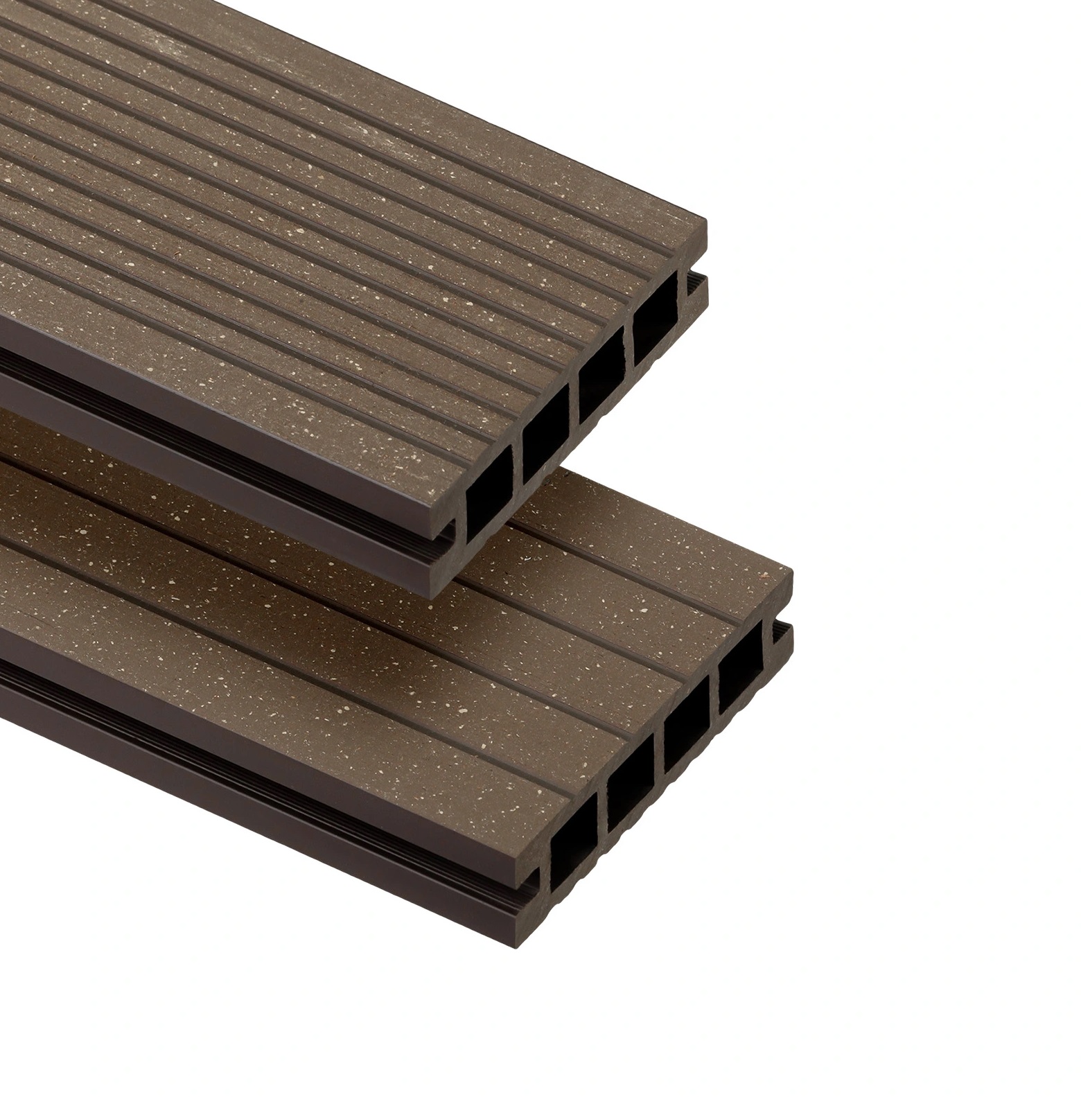 Deska tarasowa kompozytowa BERGDECK ECO MINI B110 Szczotkowana Orzech 2m | Palisander / kawowy