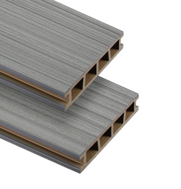 Deska tarasowa kompozytowa BERGDECK Pure Szczotkowana Antracyt 2,4m