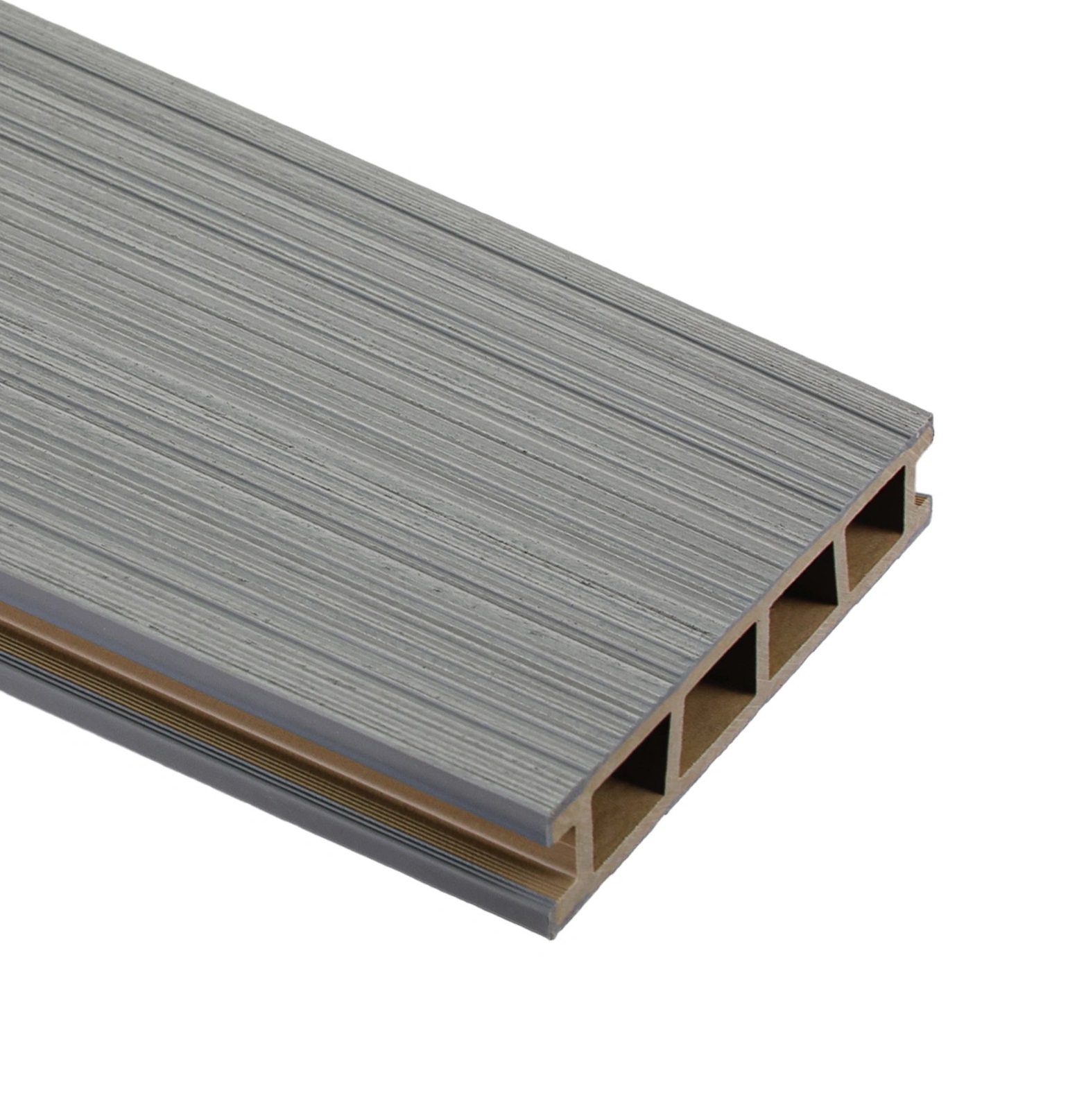 Deska tarasowa kompozytowa BERGDECK Pure Szczotkowana Antracyt 2,4m - obrazek 3