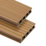 Deska tarasowa kompozytowa BERGDECK Pure Szczotkowana Teak 2,4m
