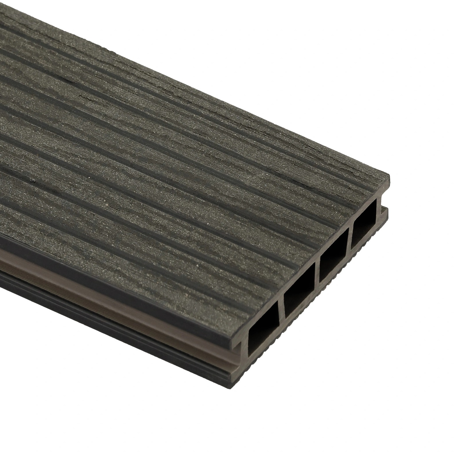 Deska tarasowa kompozytowa BERGDECK Wood Szczotkowana Czarny 2,4m