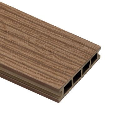 Deska tarasowa kompozytowa BERGDECK Wood Szczotkowana Kasztan 2,4m